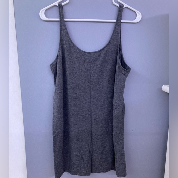 Ann Taylor Dark Gray Sleeveless Tank Top - Picture 5 of 5